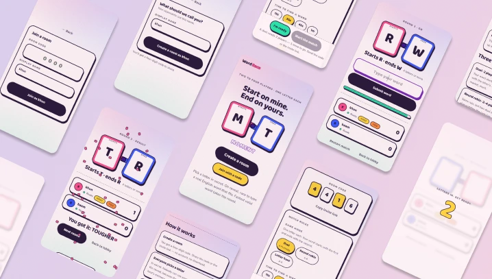 Word Race real-time multiplayer word game
